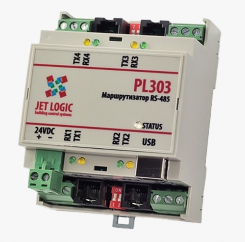 Маршрутизатор PL303 (JL303) (разветвитель RS485 ModBus)