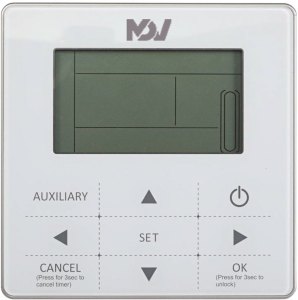 Напольно-потолочный двухтрубный фанкойл MDV MDKH1-V500-R4