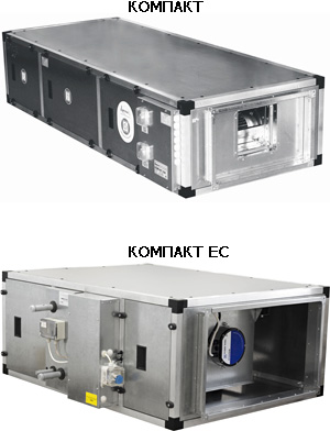 Приточные установки Компакт 417B4 EC3