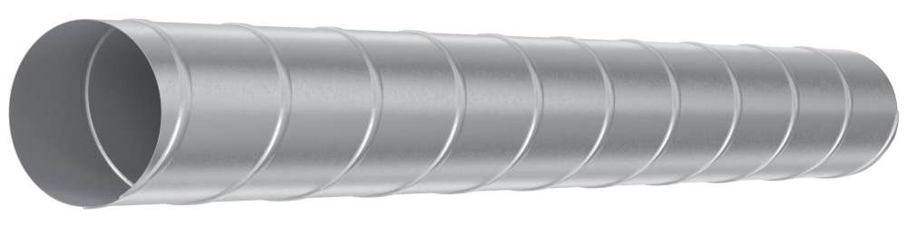 Воздуховод DG D125 L2м оцинкованная сталь ERA PRO