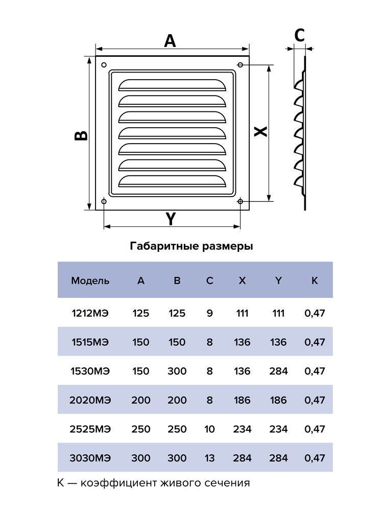 Решетка вентиляционная МЭ сетка 200х200 окрашенная сталь Ivory ERA