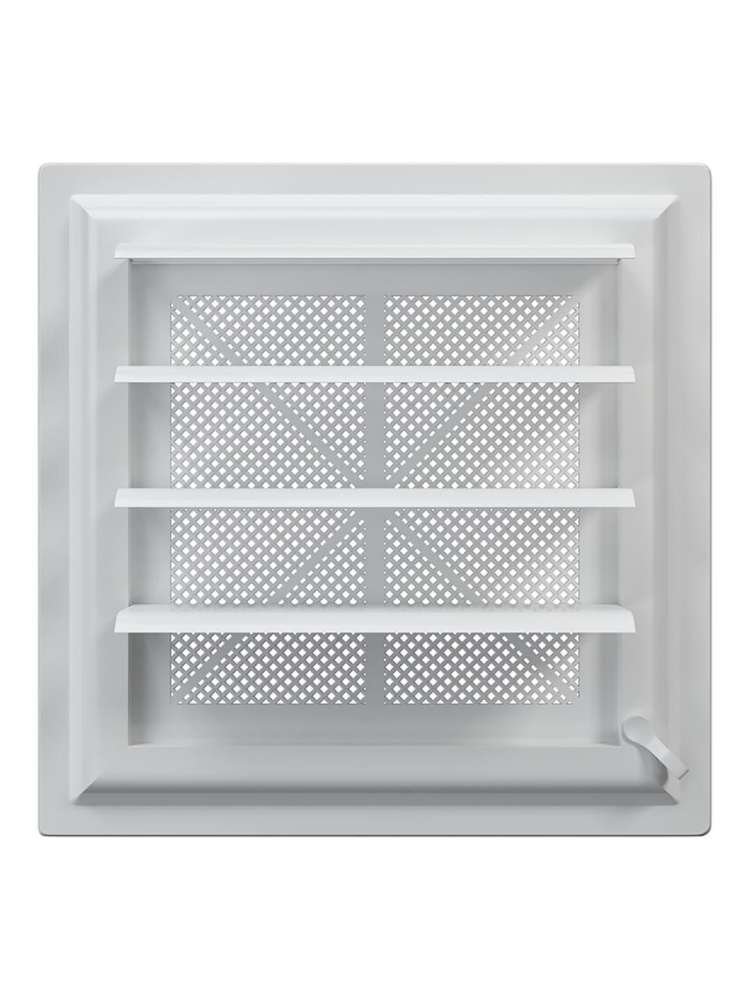 Решетка вентиляционная AIRVENT регулируемая жалюзи 281х281 пластик ERA