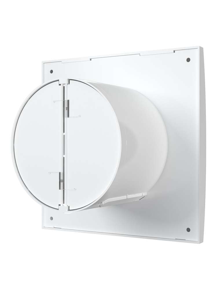 Вентилятор накладной AURA D125 обратный клапан MRH DICITI