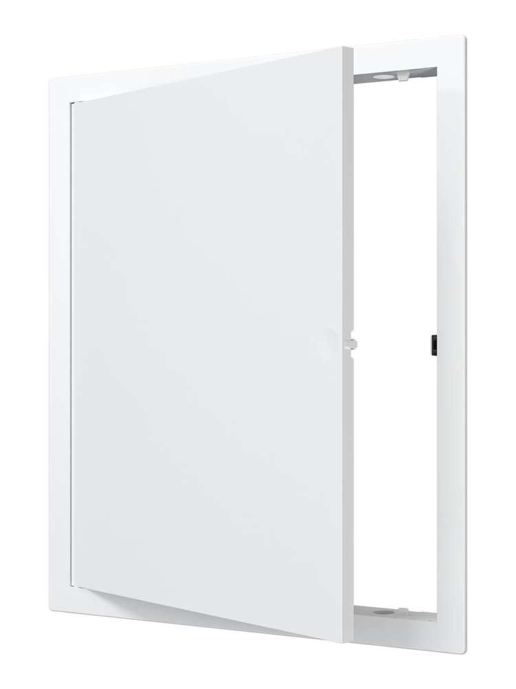 Люк ревизионный LN фланец 250х300 нажимной 275х325 пластик EVECS