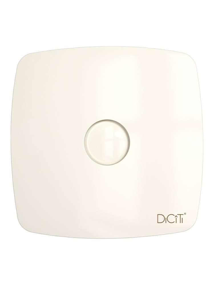 Вентилятор накладной RIO D125 обратный клапан Ivory DICITI