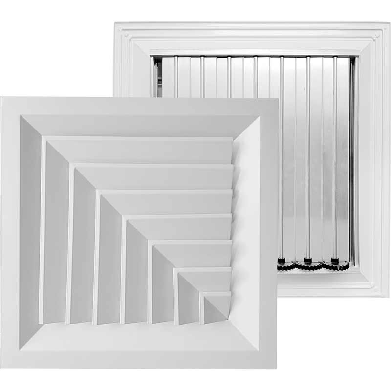Диффузор потолочный 2РПМ-Р с клапаном Диффузор потолочный 2РПМ-Р с клапаном