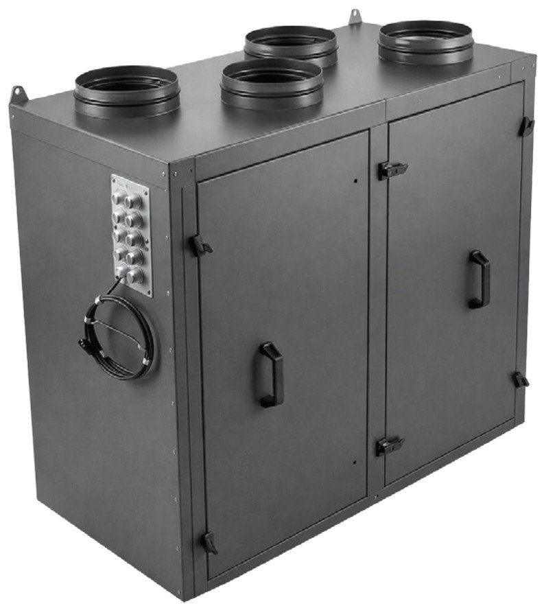 Приточно-вытяжная установка с роторным рекуператором RWN-RR-1300(50c)-ЕС-W-Classic(N)