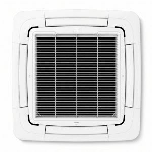 Кассетная сплит-система Haier On-Off AB105F2LR1FA / 1U105F2LQ1FB с панелью PB-950QB