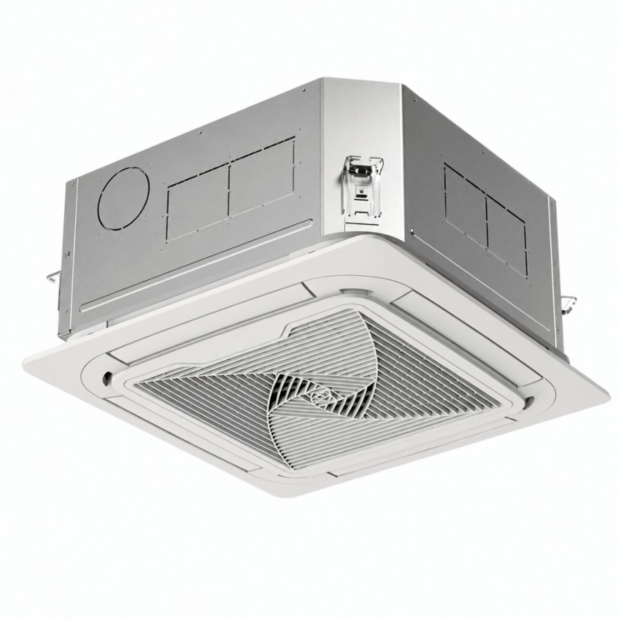 Четырёхпоточный кассетный внутренний блок MRV Haier AB242MCERL с панелью PB-620QB(H)