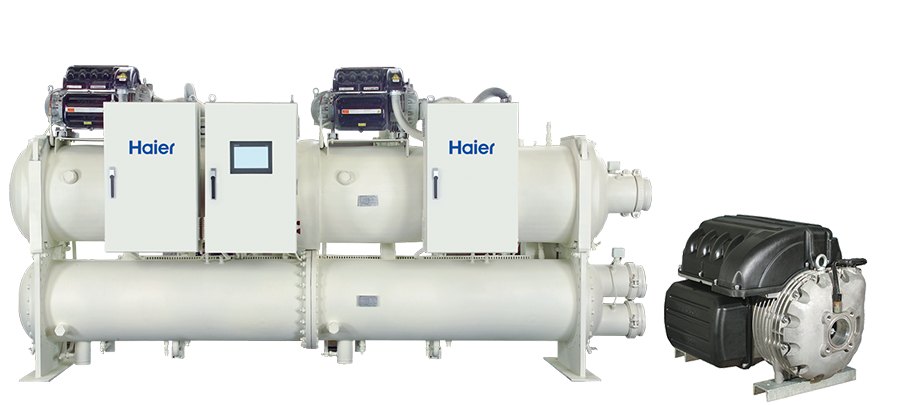Чиллер с турбокомпрессором Haier CCWP2110MTN0101E2 с водяным охлаждением