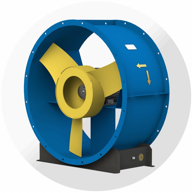 Осевой вентилятор ВО-14-320 №8, Ø800 мм Осевой вентилятор ВО-14-320 №8, Ø800 мм