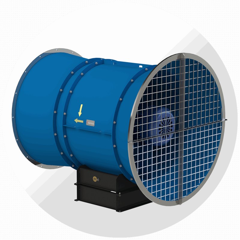 Установка вентиляторная приточная УВОП №3,15, Ø315 мм