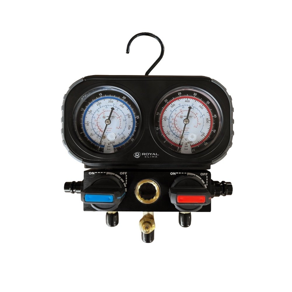 Манометрический коллектор ROYAL Clima RT-MG20BL-R410