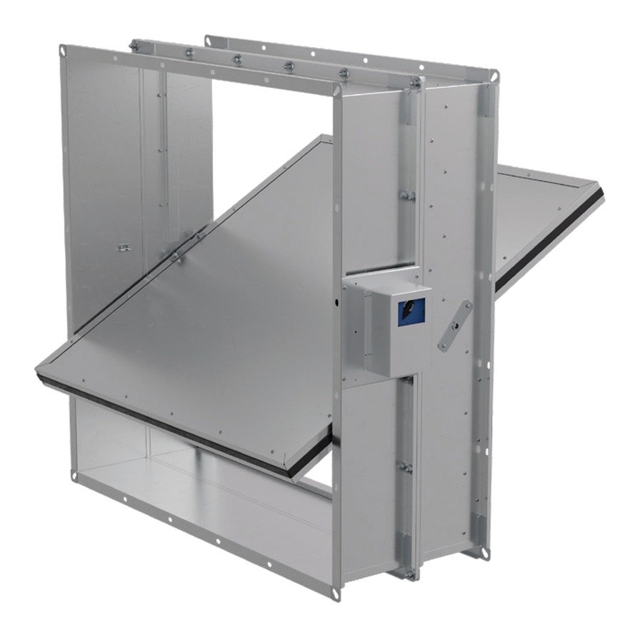 Клапан противопожарный ОЗ-60 1200×100 Клапан противопожарный ОЗ-60 1200×100