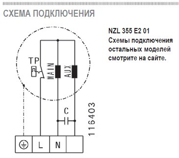 NZL-150L E2M 01 вентилятор канальный — Схемы монтажа