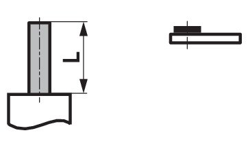 CM24G-SR-F-L — Длина шпинделя